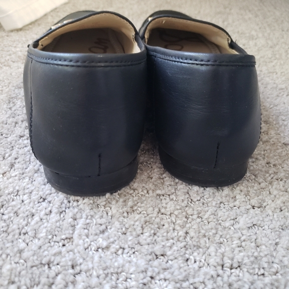 Sam Edelman Loraine Bit Loafer Black and Gold 4 - Picture 3 of 6